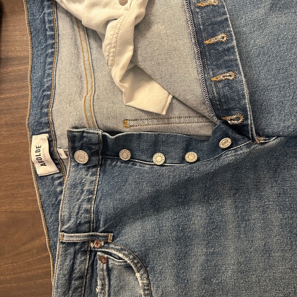 AGolde Riley Crop Jean - Picture 2 of 3